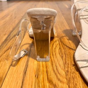 Asos Clear Heels.